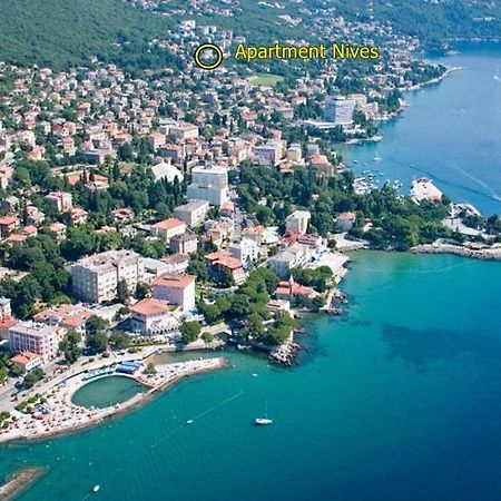 Apartment Nives Opatija Eksteriør billede