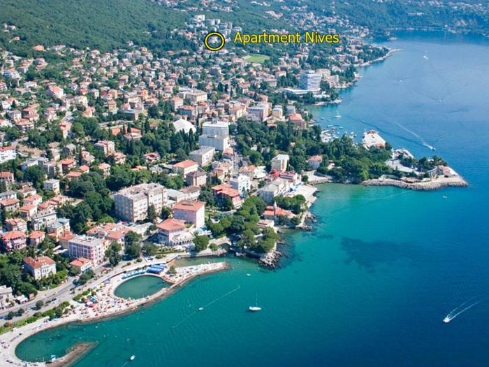 Apartment Nives Opatija Eksteriør billede